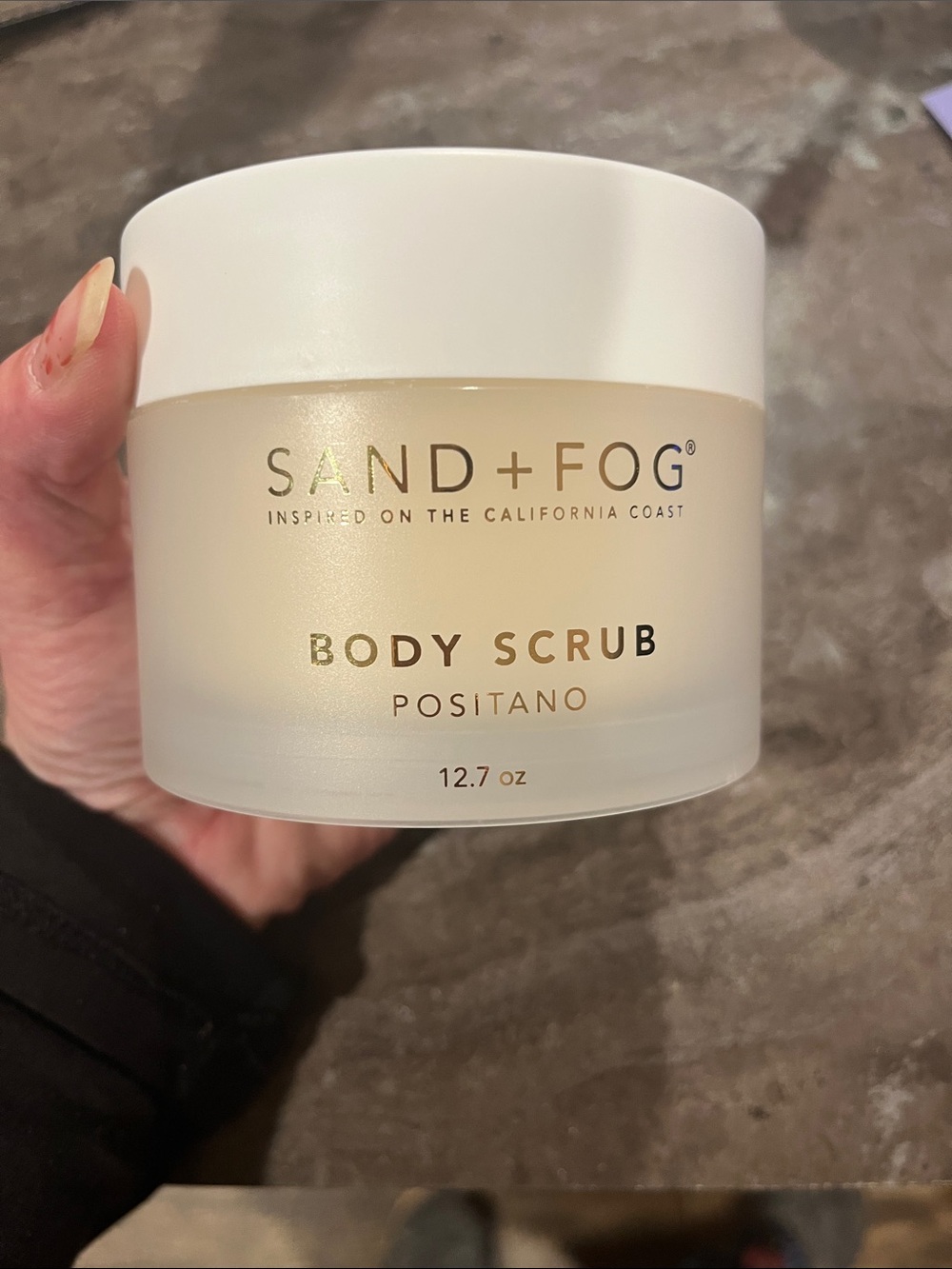 Positano Body Scrub - White